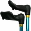 * Harvy Uni Adjustable Palm Grip Cane Metallic Blue -Affordable Gift For Your Loved One! Item #Dhar-50902 Walking Canes