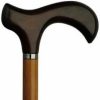 * Harvy Uni Derby Cane Malacca Shaft, Dark Brown Handle -Affordable Gift For Your Loved One! Item #Dhar-78900 Walking Canes