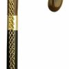 * Harvy Ladies Small Crook Cane Black Maple Shaft, Horn Handle -Affordable Gift For Your Loved One! Item #Dhar-13081 Walking Canes