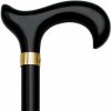 * Harvy Men Extra Wide Ergonomic Derby Cane Black -Affordable Gift For Your Loved One! Item #Dhar-76498 Walking Canes