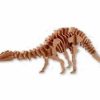 * All4Lessshop 3-D Wooden Puzzle Large Apatosaurus 3-D Wooden Puzzles