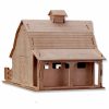 * All4Lessshop 3-D Wooden Puzzle Farm Barn -Affordable Gift For Your Little One! Item #Dchi-Wpz-P070 3-D Wooden Puzzles