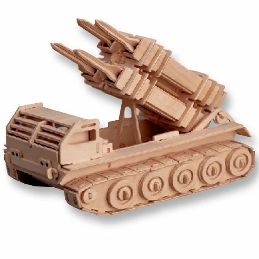 * All4Lessshop 3-D Wooden Puzzle Patriot Missile Model -Affordable Gift For Your Little One! Item #Dchi-Wpz-P052 3-D Wooden Puzzles