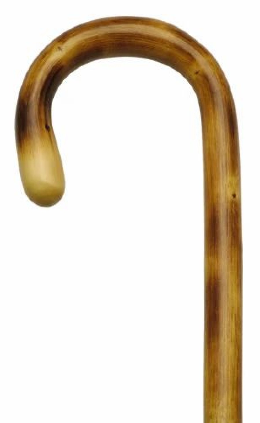 * Harvy Ladies Light Nose Crook Cane Scorched Chestnut -Affordable Gift For Your Loved One! Item #Dhar-15600 Walking Canes