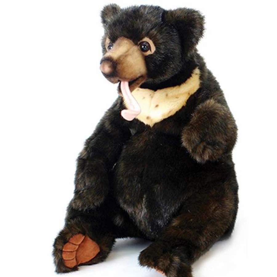 * Sitting Sunbear Toy Reproduction By Hansa, 11" Tall -Affordable Gift For Your Little One! Item #Dhan-5232 Hansa Animals