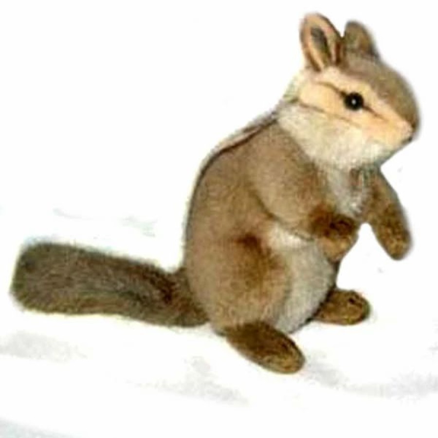 * Sitting Chipmunk Toy Reproduction By Hansa, 6" Tall -Affordable Gift For Your Little One! Item #Dhan-3090 Hansa Animals