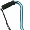 * Harvy Men Stylish Blue Metallic Cane -Affordable Gift For Your Loved One! Item #Dhar-51902 Walking Canes