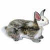 * Jacquard Rabbit Toy Reproduction By Hansa, 13.6" Tall -Af Hansa Animals