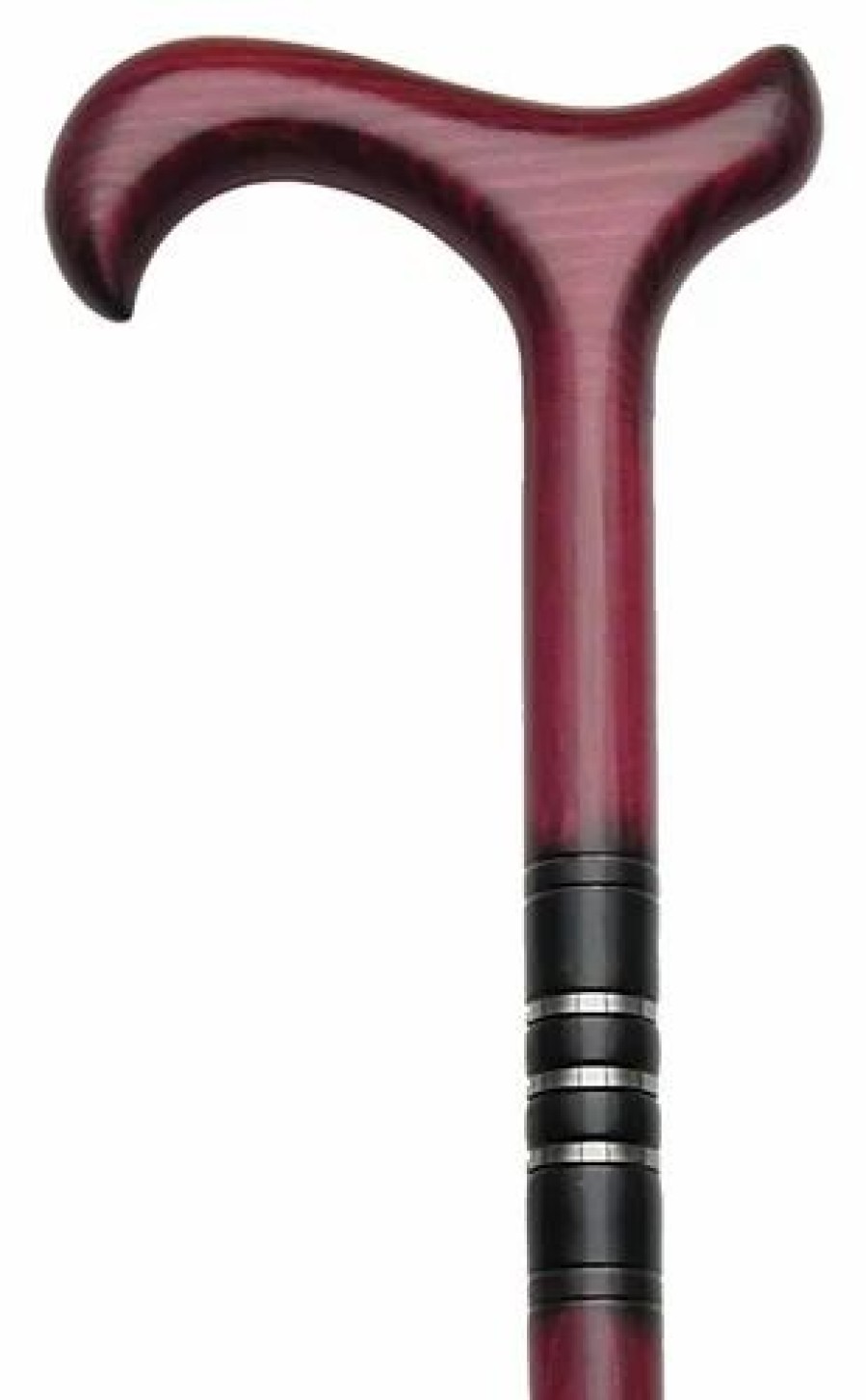 * Harvy Uni Derby Cane Aubergine Maple -Affordable Gift For Your Loved One! Item #Dhar-07826 Walking Canes