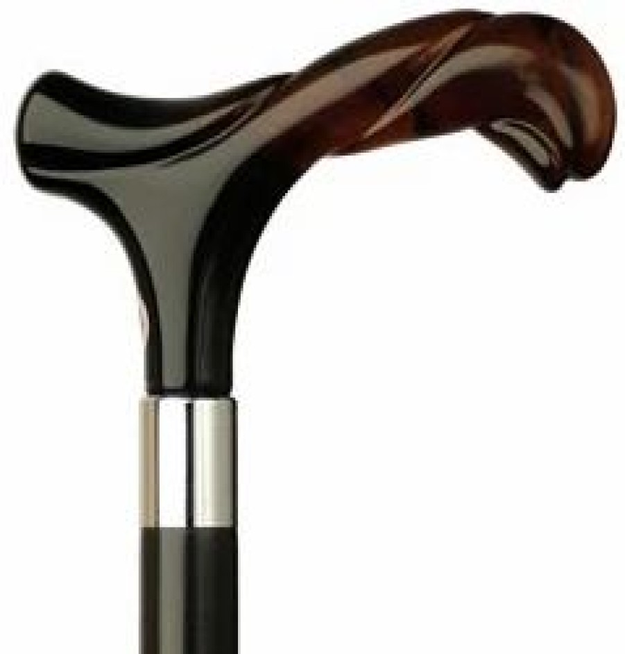 * Original Harvy Stylish Rope Carved Derby Maple Cane -Affordable Gift For Your Loved One! Item #Dhar-12049 Walking Canes