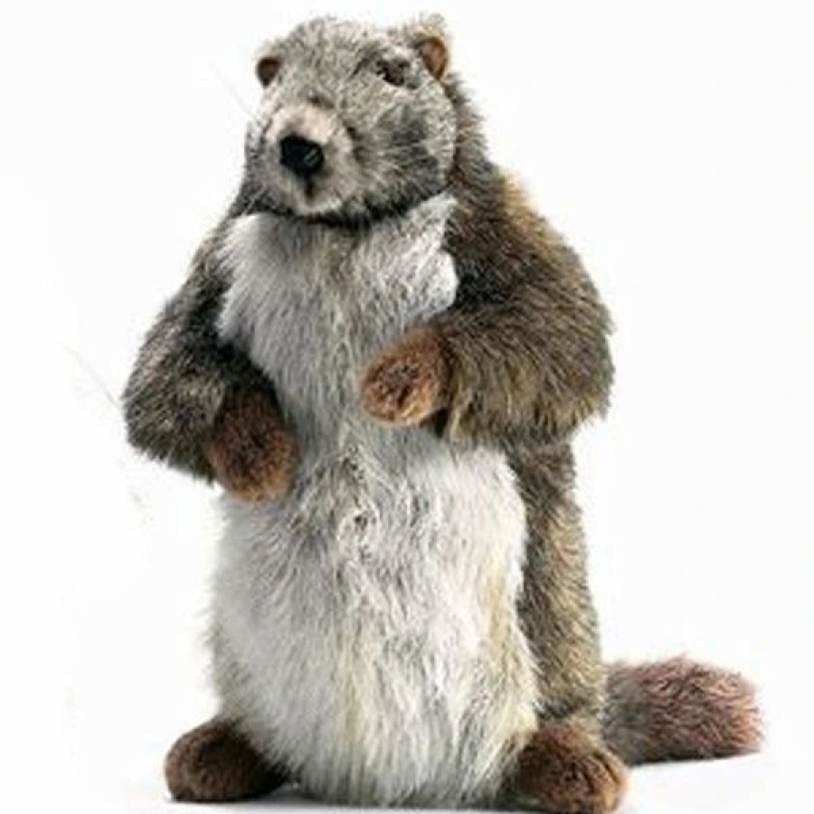 * Marmot Toy Reproduction By Hansa, 13" Tall -Affordable Gift For Your Little One! Item #Dhan-3764 Hansa Animals