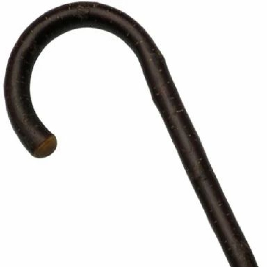 * Harvy Ladies Crook Cane Natural Scented Bark Genuine Cherry -Affordable Gift For Your Loved One! Item #Dhar-17500 Walking Canes