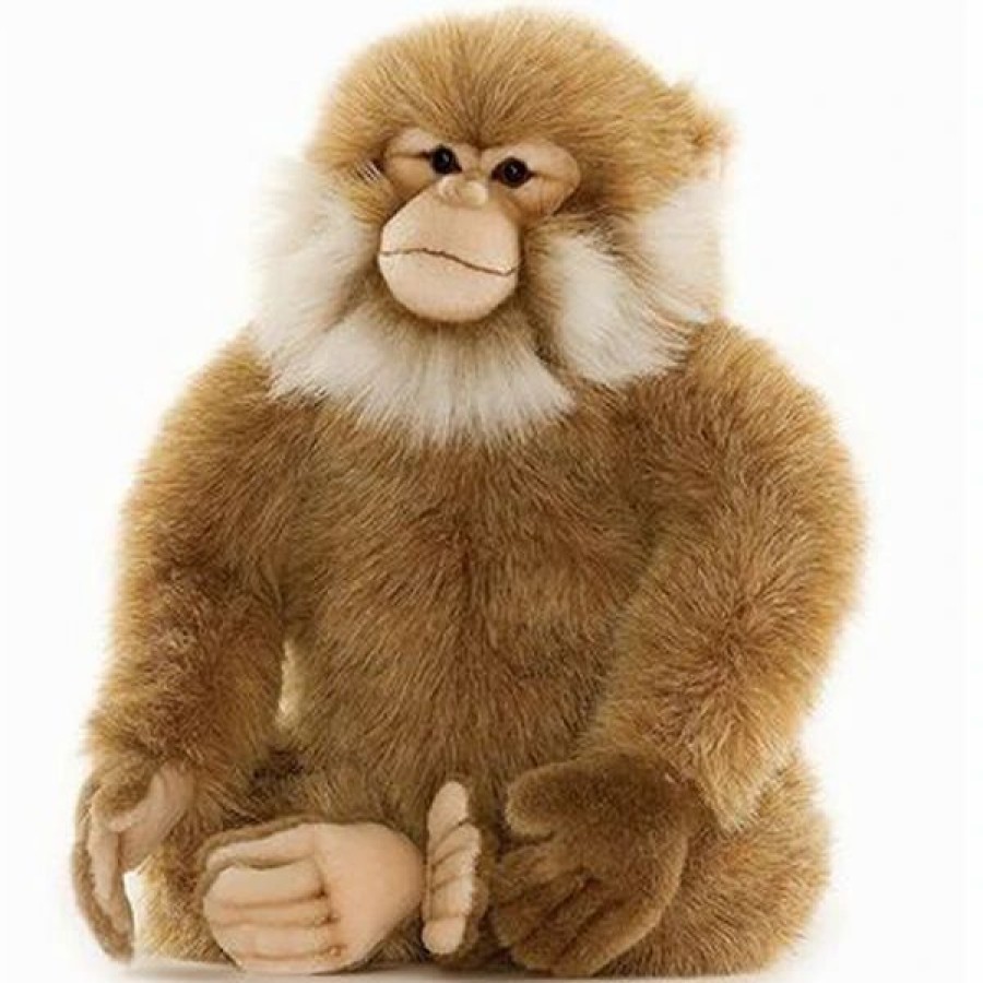 * Salem Monkey Toy Reproduction By Hansa, 6" Long -Affordable Gift For Your Little One! Item #Dhan-3562 Hansa Animals