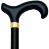 * Harvy Men Derby Cane Black Maple Shaft, Blue Stained Handle -Affordable Gift For Your Loved One! Item #Dhar-07645 Walking Canes