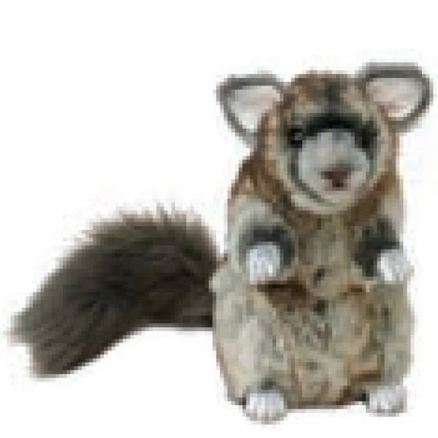 * Chinchilla Toy Reproduction By Hansa, 5.6" Tall -Affordable Gift For Your Little One! Item #Dhan-4844 Hansa Animals