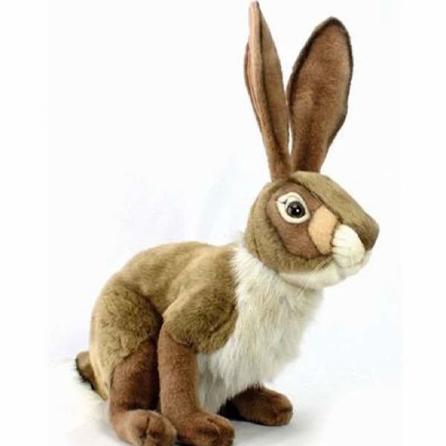 * Jack Rabbit Toy Reproduction By Hansa, 18" Long -Affordable Gift For Your Little One! Item #Dhan-3028 Hansa Animals