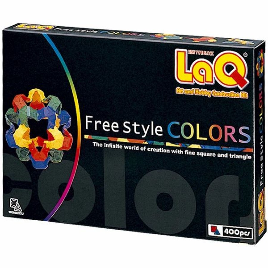 * Laq Puzzle 400 Pieces Bits Set Free Style Colors -Affordable Gift For Your Little One! Item #Dlaq-000101 Laq Puzzles