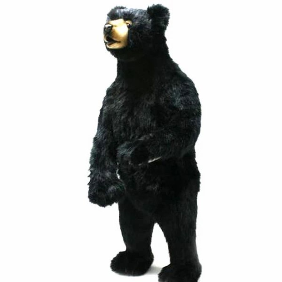 * Standing Black Bear Cub Reproduction By Hansa, 43" -Affordable Gift For Your Little One! Item #Dhan-5006 Hansa Animals