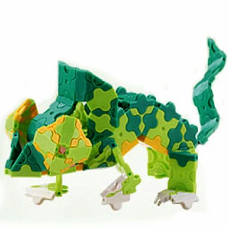 * Laq Fun Puzzle Bits 175 Set -Mini Chameleon -Affordable Gift For Your Little One! Item #Dlaq-703408 Laq Puzzles