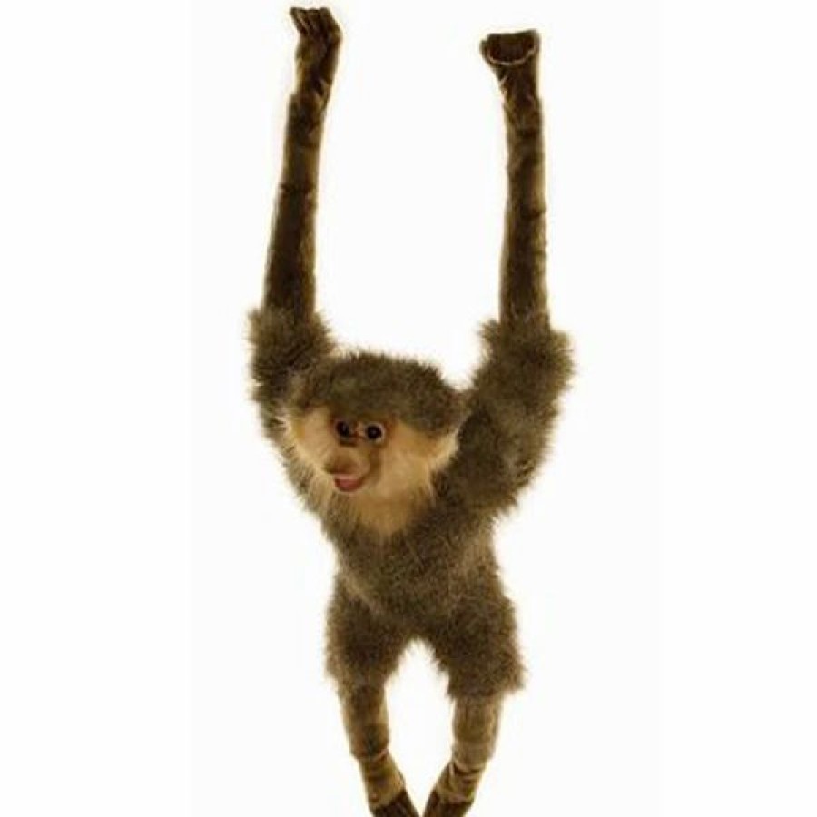 * Gibbon Floppy Toy Reproduction By Hansa, 24" Tall -Affordable Gift For Your Little One! Item #Dhan-4603 Hansa Animals