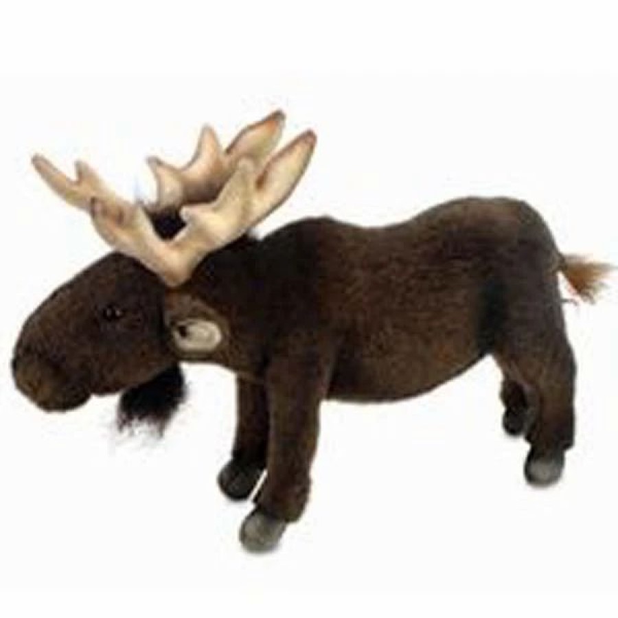 * Elk Toy Reproduction By Hansa, 12" Long -Affordable Gift For Your Little One! Item #Dhan-3300 Hansa Animals