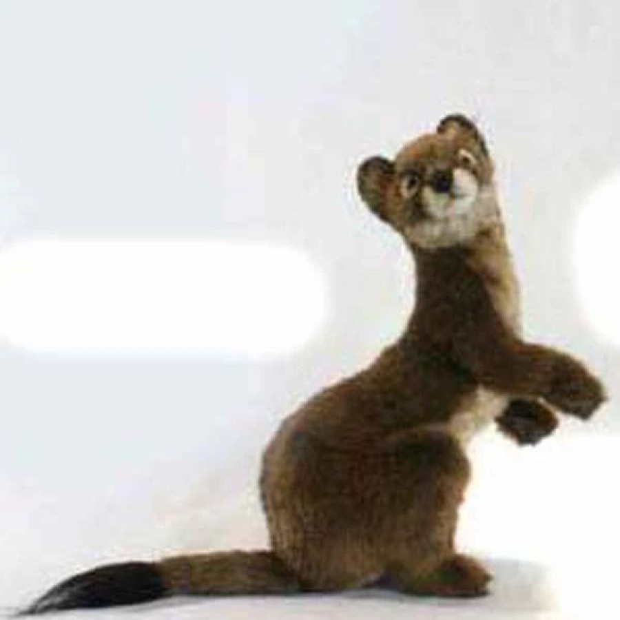 * Standing Ankara Stoat Reproduction Hansa 12" -Affordable Gift For Your Little One! Item #Dhan-4335 Hansa Animals