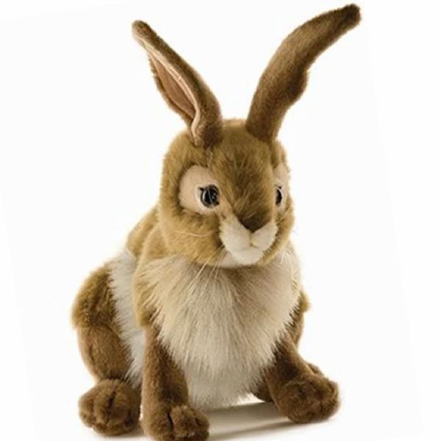 * Black Tail Jack Rabbit Toy By Hansa, 9" Tall -Affordable Gift For Your Little One! Item #Dhan-3584 Hansa Animals