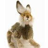 * Brown Hare Toy Reproduction By Hansa, 11" Tall -Affordable Gift For Your Little One! Item #Dhan-4076 Hansa Animals