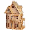 * All4Lessshop 3-D Wooden Puzzle Gothic House -Affordable Gift For Your Little One! Item #Dchi-Wpz-G-Dh001 3-D Wooden Puzzles