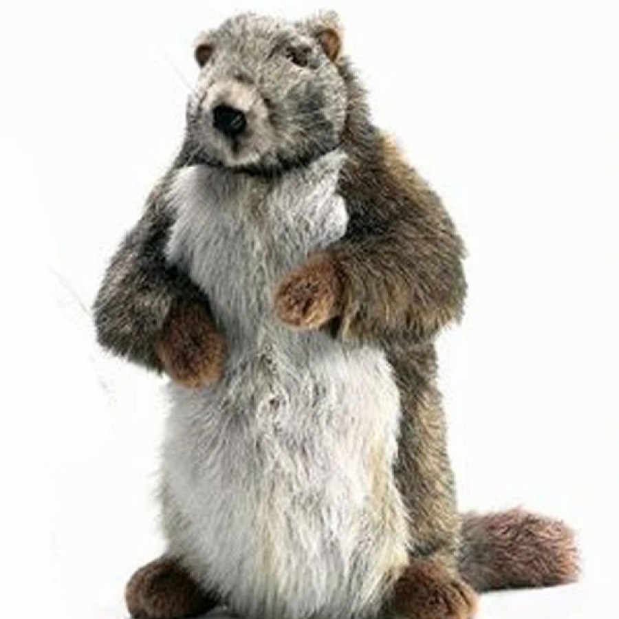 * Marmot Toy Reproduction By Hansa, 13" Tall -Affordable Gift For Your Little One! Item #Dhan-3764 Hansa Animals